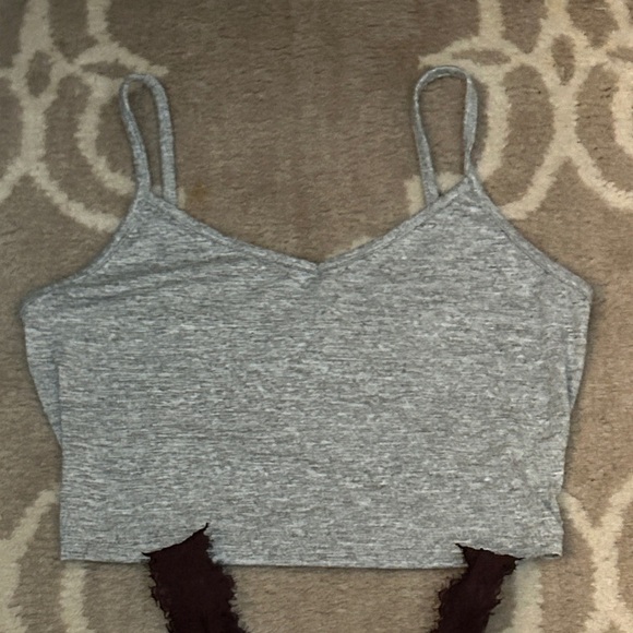 Set of 3 Aerie, SHEIN and Steve Bralettes - Gray, Burgundy, Black, size S - Picture 3 of 12